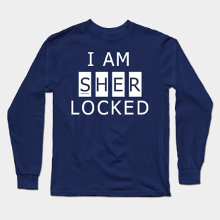 I Am Sherlocked Long Sleeve T-Shirt